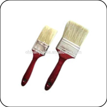 double beige bristle paint brush